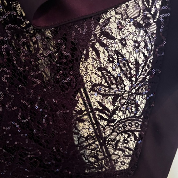 Cocktail dress Size 16W Color Eggplant - Picture 4 of 7